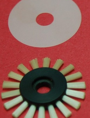 Ronde borstel en (Dust cover)